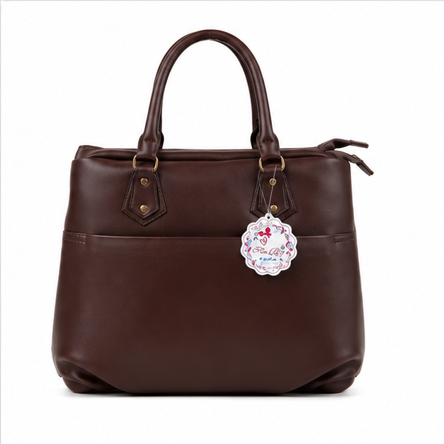 Premium Synthetic Leather Handbag for Women - Image 5