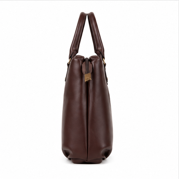 Premium Synthetic Leather Handbag for Women - Image 4