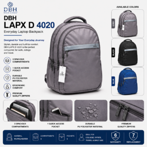 ChatGPT Image Aug 13, 2026, 03_09_19 PM PU Polyester Laptop Backpack – 3 Compartment