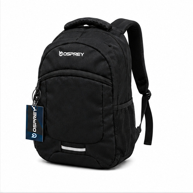 Nylon Dobby Laptop Backpack – 3 Compartment - Image 2